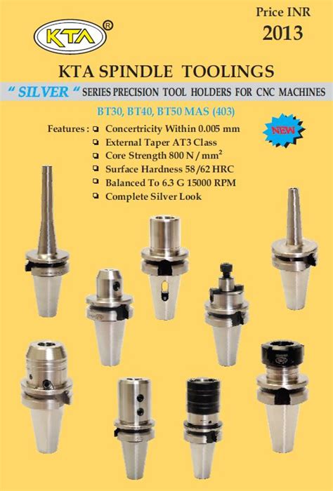 cnc machine tool holders manufacturers|kta spindle toolings catalogue.